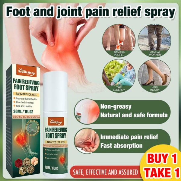 Foot and joint pain relief spray