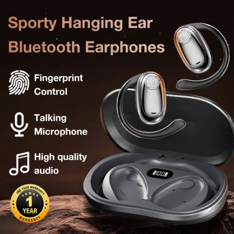 Sporty Hanging Ear Bluetooth Earphones