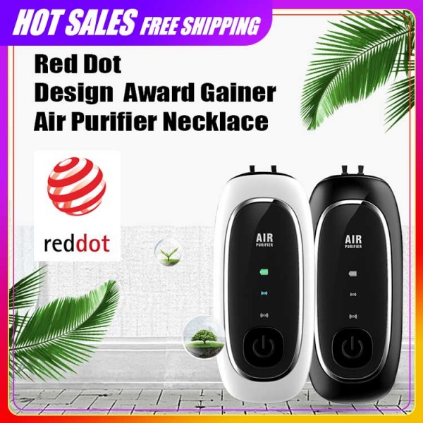 2021 latest adjustable air purifier necklace-hm9