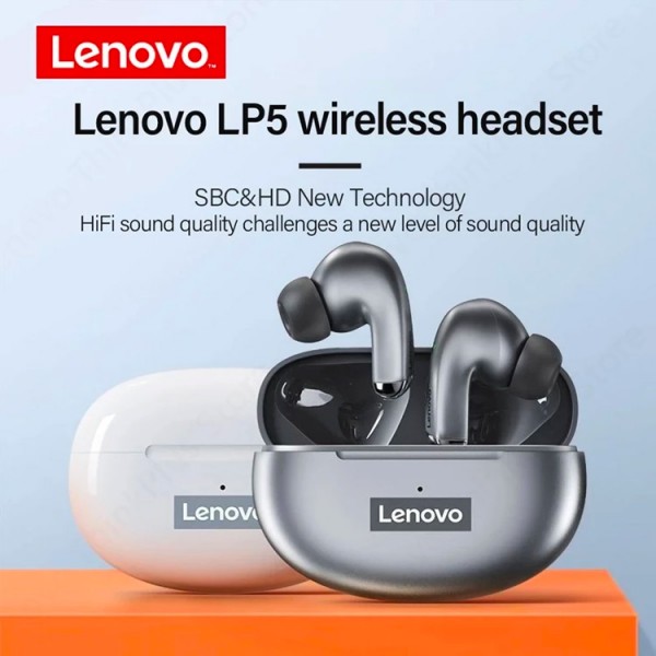 LENOVO LP5 TWS Bluetooth Headphones