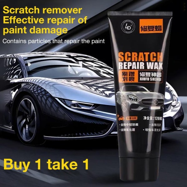 Car scratch wax..