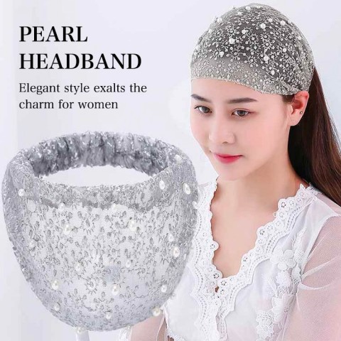 Korean Pearl Headband for Women