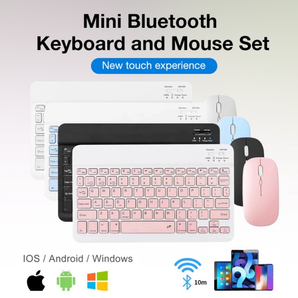 Mini Bluetooth Keyboard and Mouse Set..