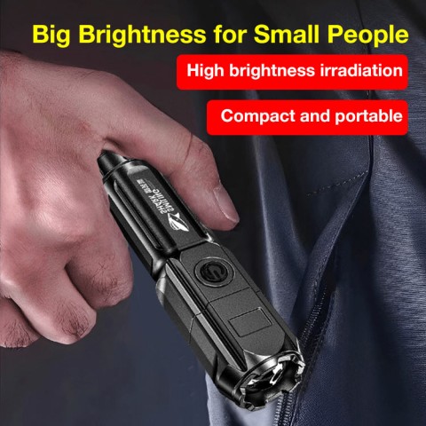 New mini strong light flashlight