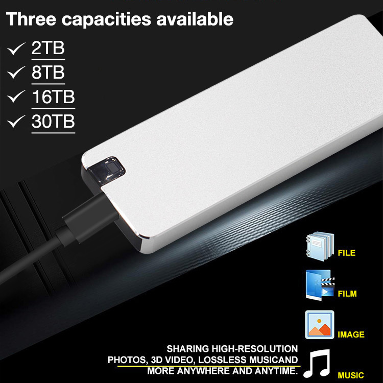 15-3 pay day promo Buy now to save 100pesos -One-year warranty - New Upgraded Portable SSD - Plug and Play. Up to 30TB. Lighting speed