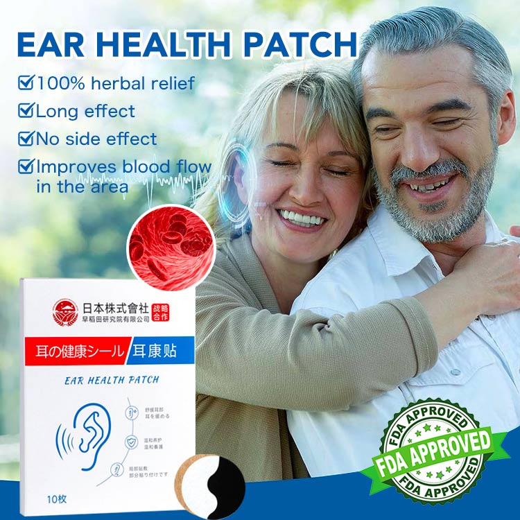 Pay Day Sale-Buy 1 Take 1-Ear health patch-Let the ears have no noise and hear more clearly-1 box of 10 tablets. Use every night while sleeping
